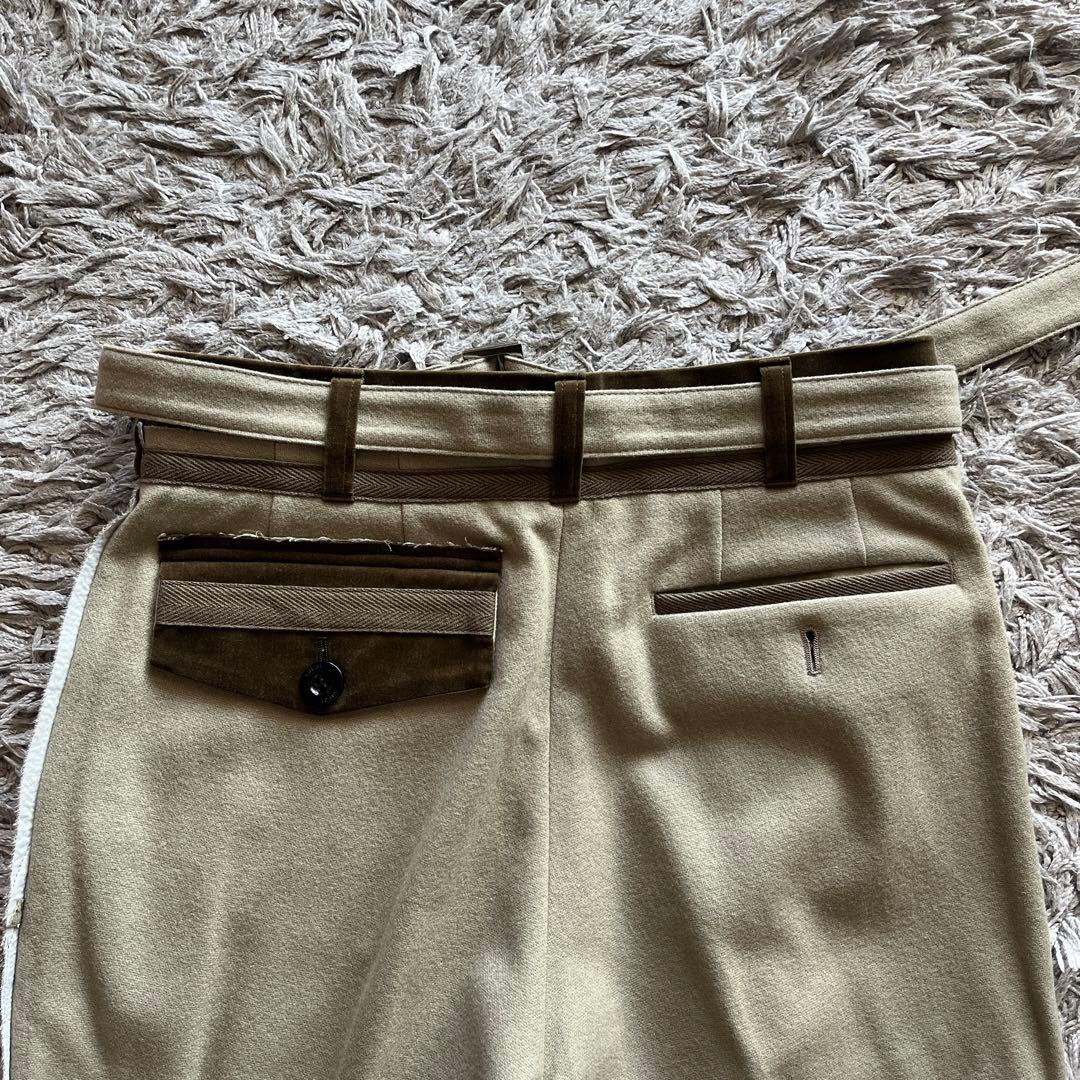 Sacai | ウールパンツ ベージュ