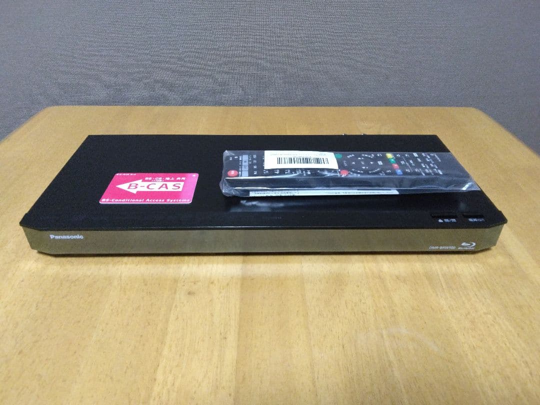 Panasonic　ブルーレイレコーダー　BRW500 保証付き　2番組同時録画