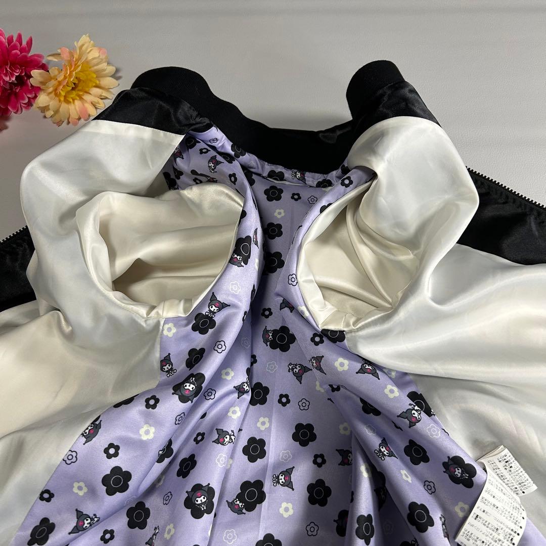 超美品 MARY QUANT Kuromi コラボスカジャン Mサイズ サンリオ