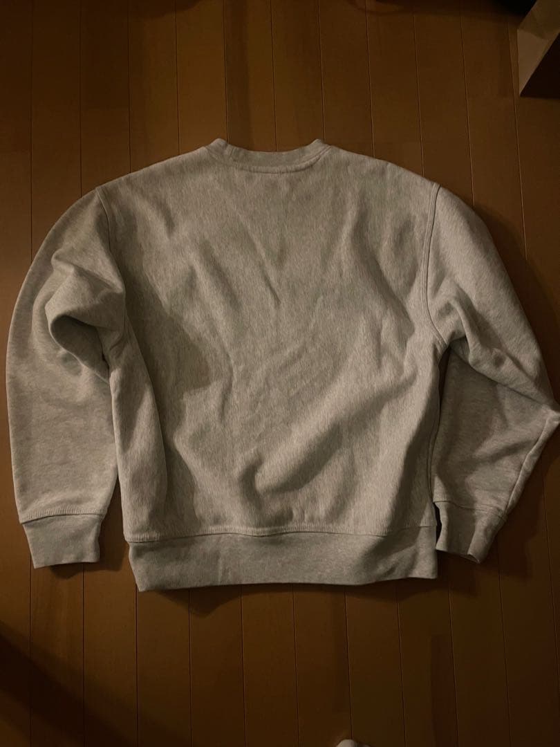 STUSSY ステューシー スウェット クルーネックトレーナー 刺繍ロゴ　裏起毛