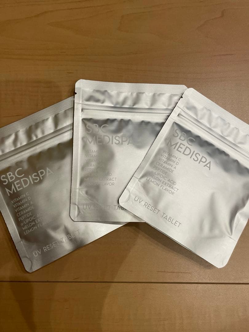 【新品未開封】SBC MEDISPA UV RESET TABLET 3個セット