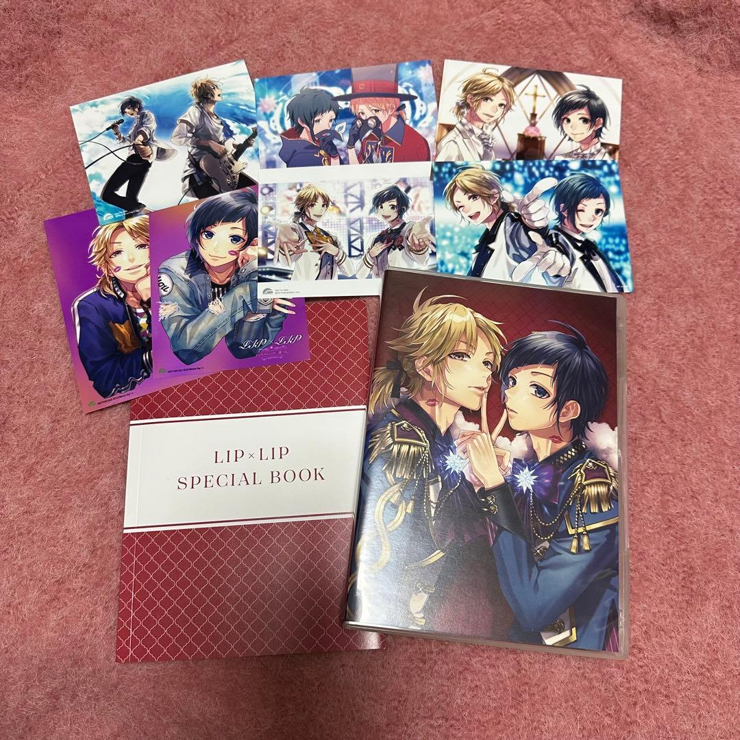 【初回限定盤】LIP×LIP DVD/CD/スペシャルbook/限定ポストカード