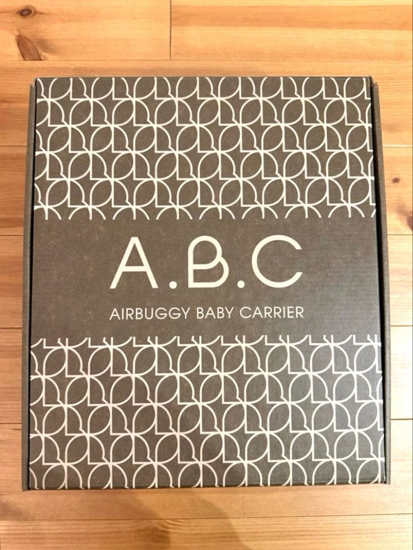 【専用ヘッドサポート付き】AIRBUGGY エアバギー 抱っこ紐　ブラック