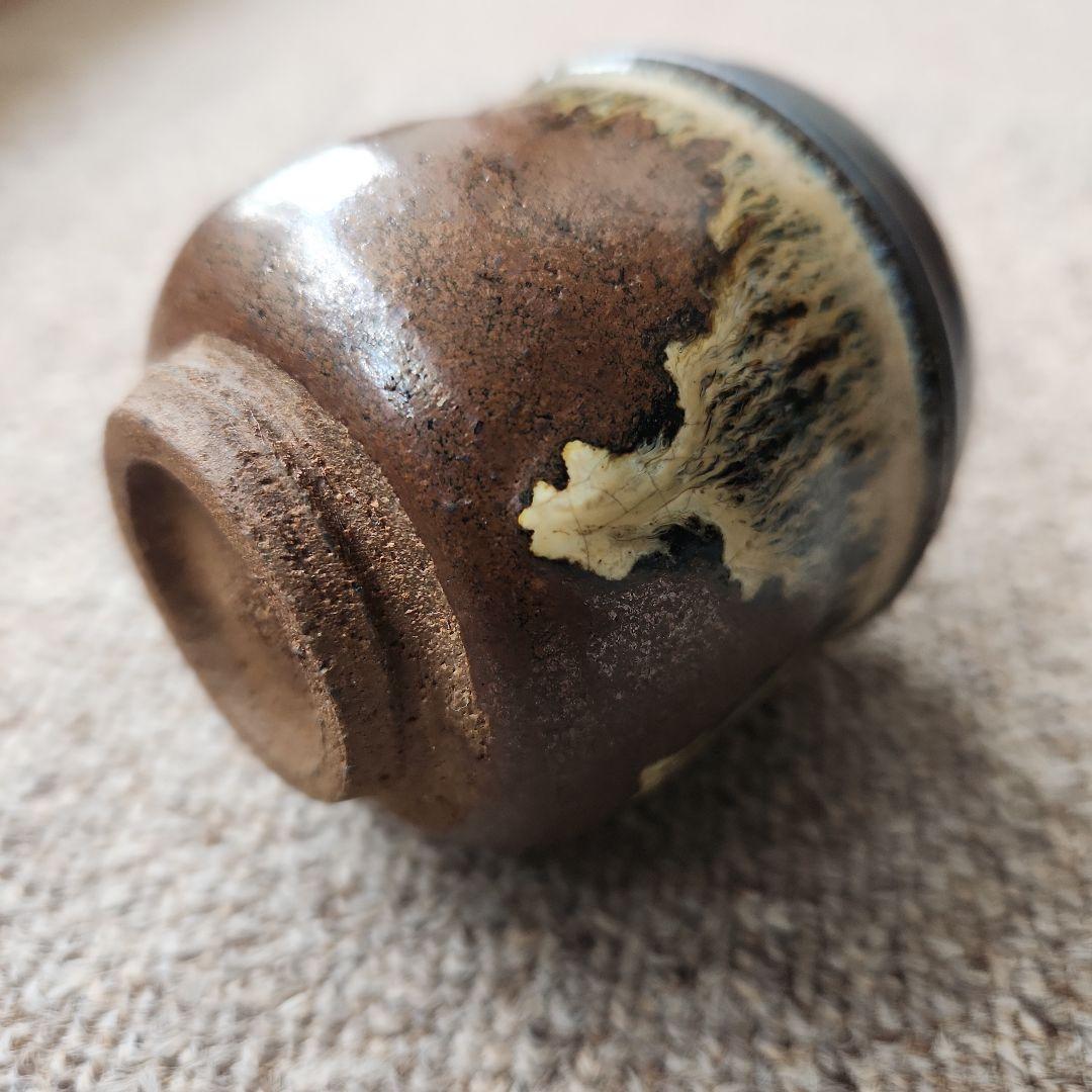 朝鮮唐津銀蓋付香枦