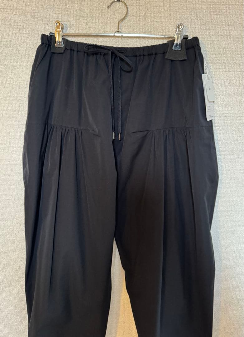 ミナペルホネン moment テーパードパンツ black 40 25-26aw