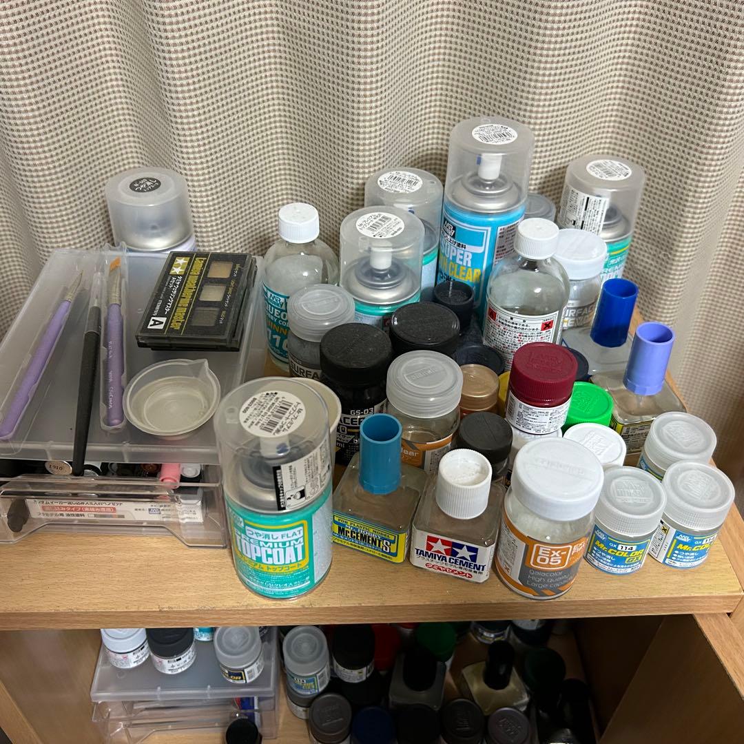 クレオス タミヤ ガイアカラー等 塗料 大量セット