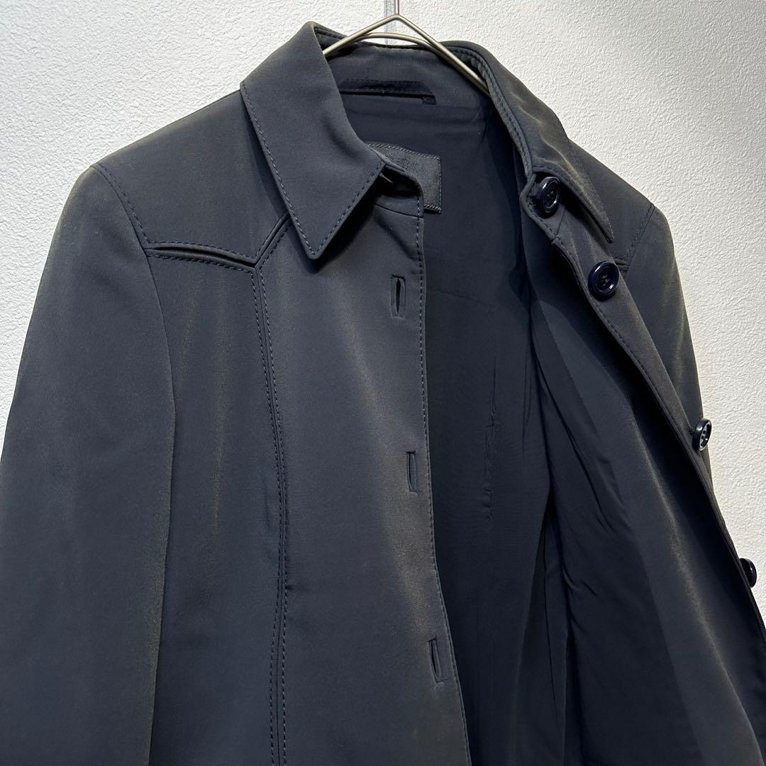 希少 PRADA MILANO 上質 ステッチ 変形 デザイン ジャケット 38