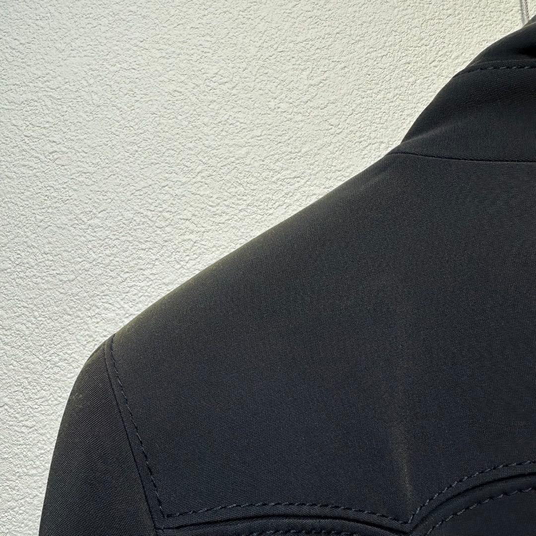 希少 PRADA MILANO 上質 ステッチ 変形 デザイン ジャケット 38