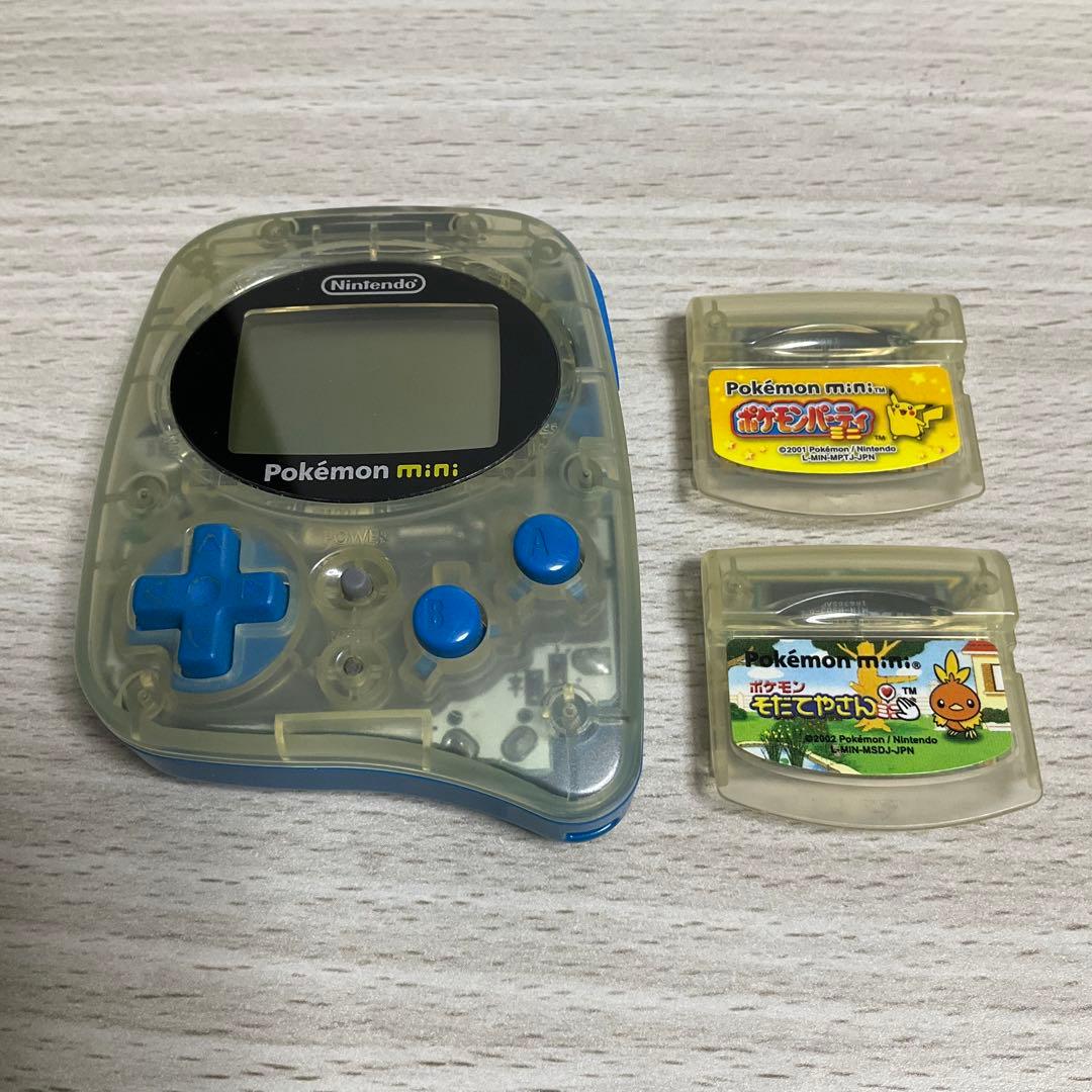 ポケモンミニ本体＋ソフト2点