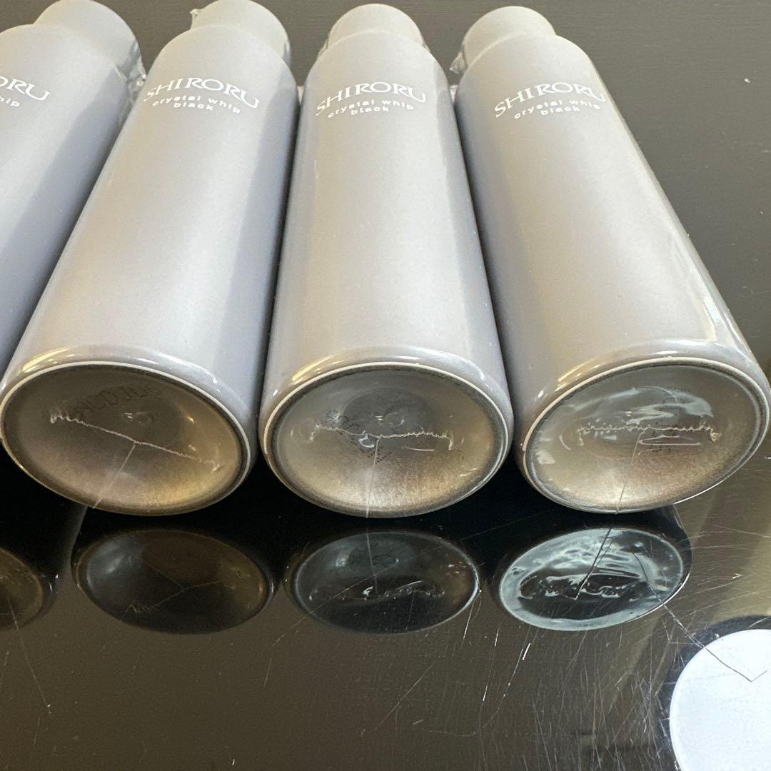 SIRORU クリスタルホイップ ブラック5本まとめ！