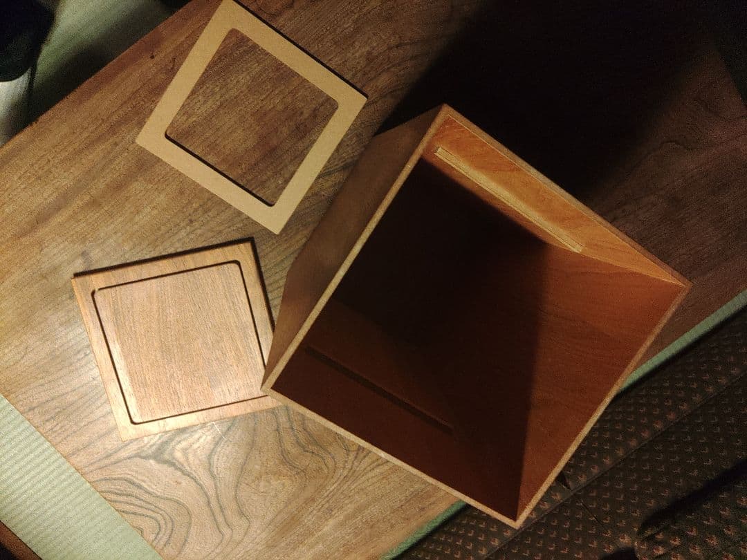 K. Omura　　ダストボックス　ごみ箱　ミッドセンチュリー　ポストモダン