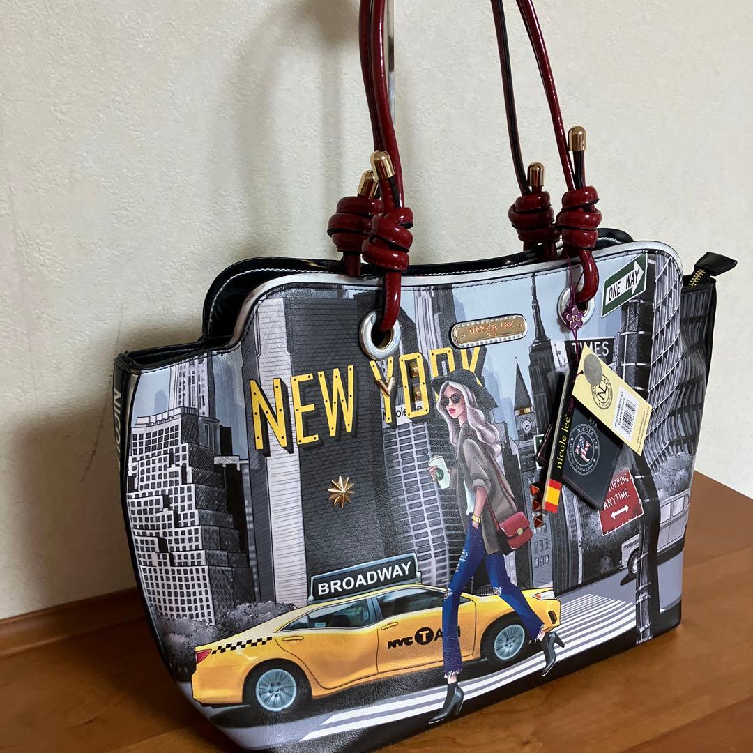 【超美品】✨ニコールリー✨NTW15230トートバッグ　タグ付き