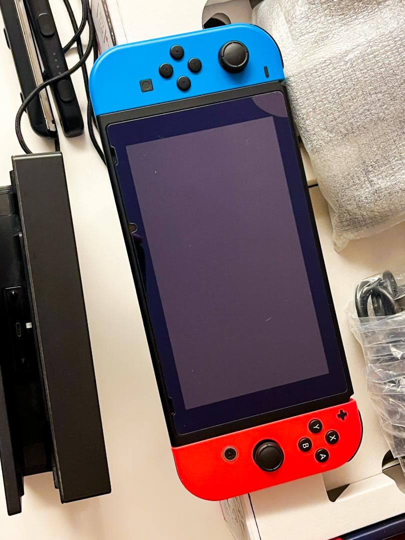 美品 Nintendo Switch 本体 バッテリー強化版