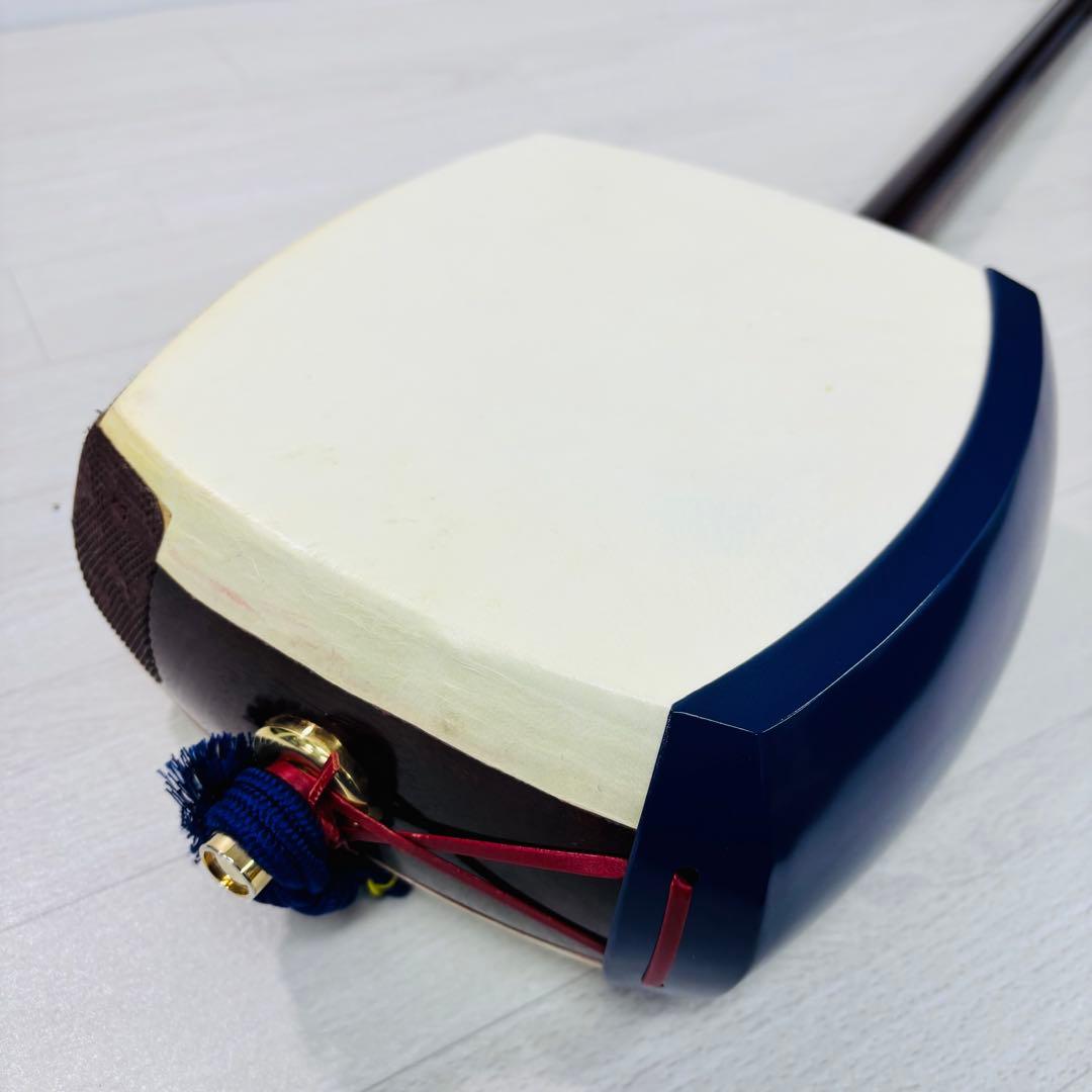 【美品】津軽三味線 太棹 リュック型ハードケース付き