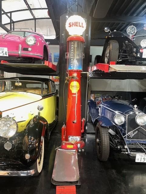 Shell ガソリンスタンドポンプ