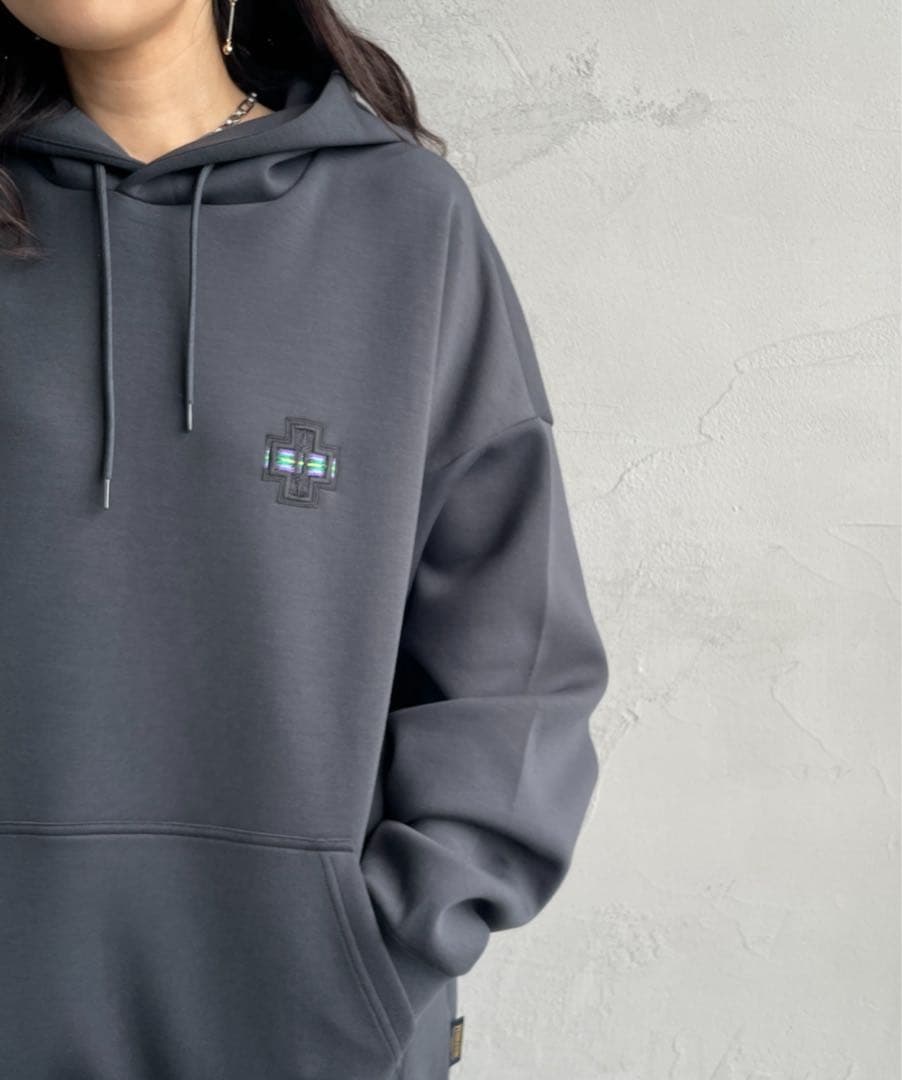 たかぞー[PENDLETON] 別注 ダンボールニットスウェットパーカー