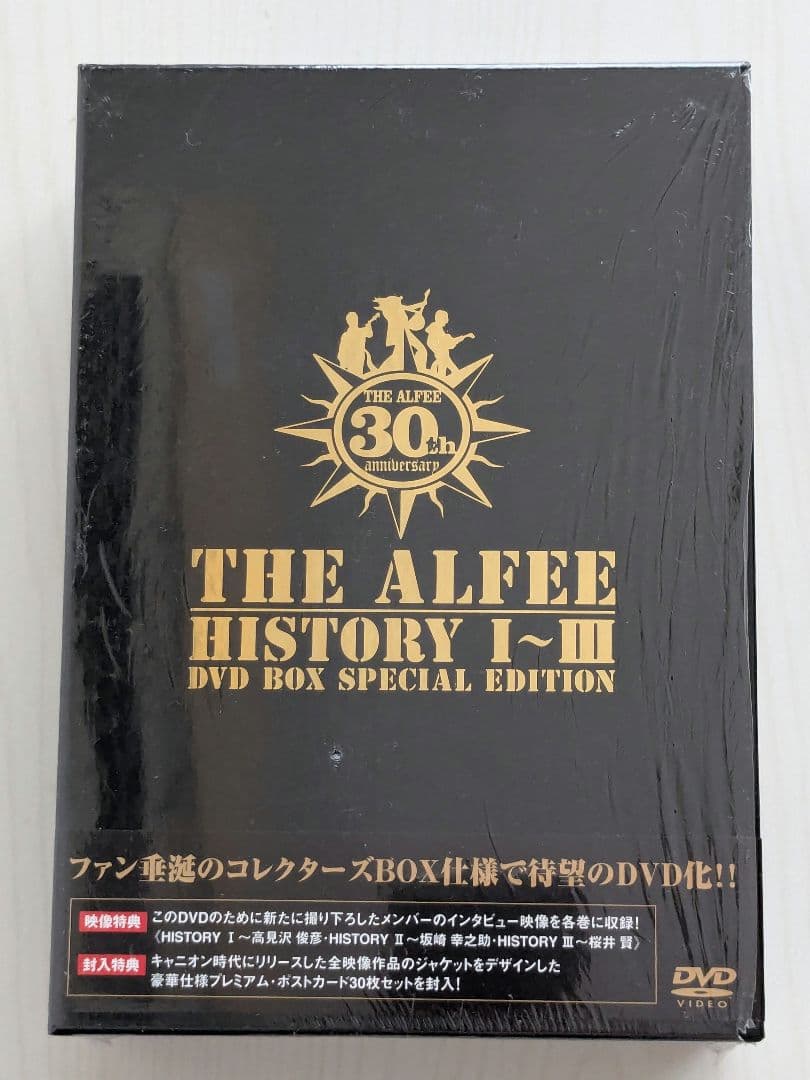 ミュージック THE ALFEE HISTORY DVD SPECIAL BOX 30th