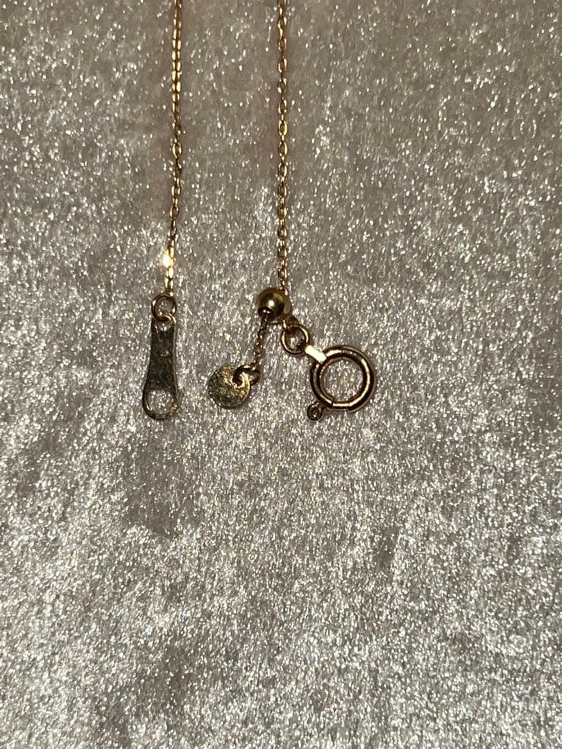 ROCCA 0.15ct k18ネックレス 45cm H&C