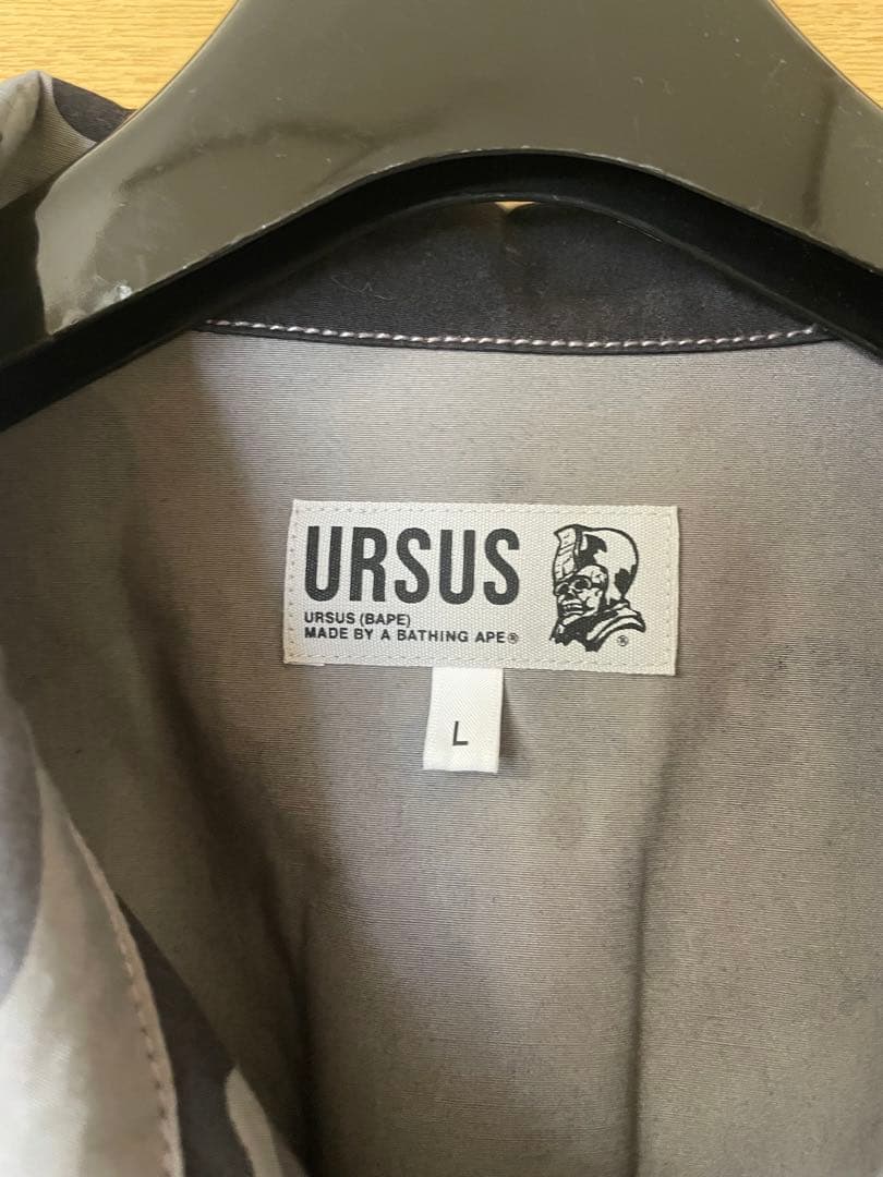 URSUS BAPE ミリタリーシャツ