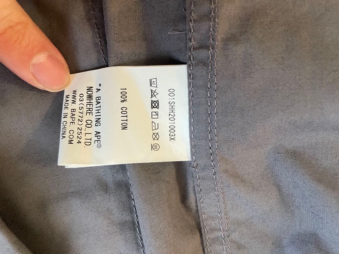 URSUS BAPE ミリタリーシャツ