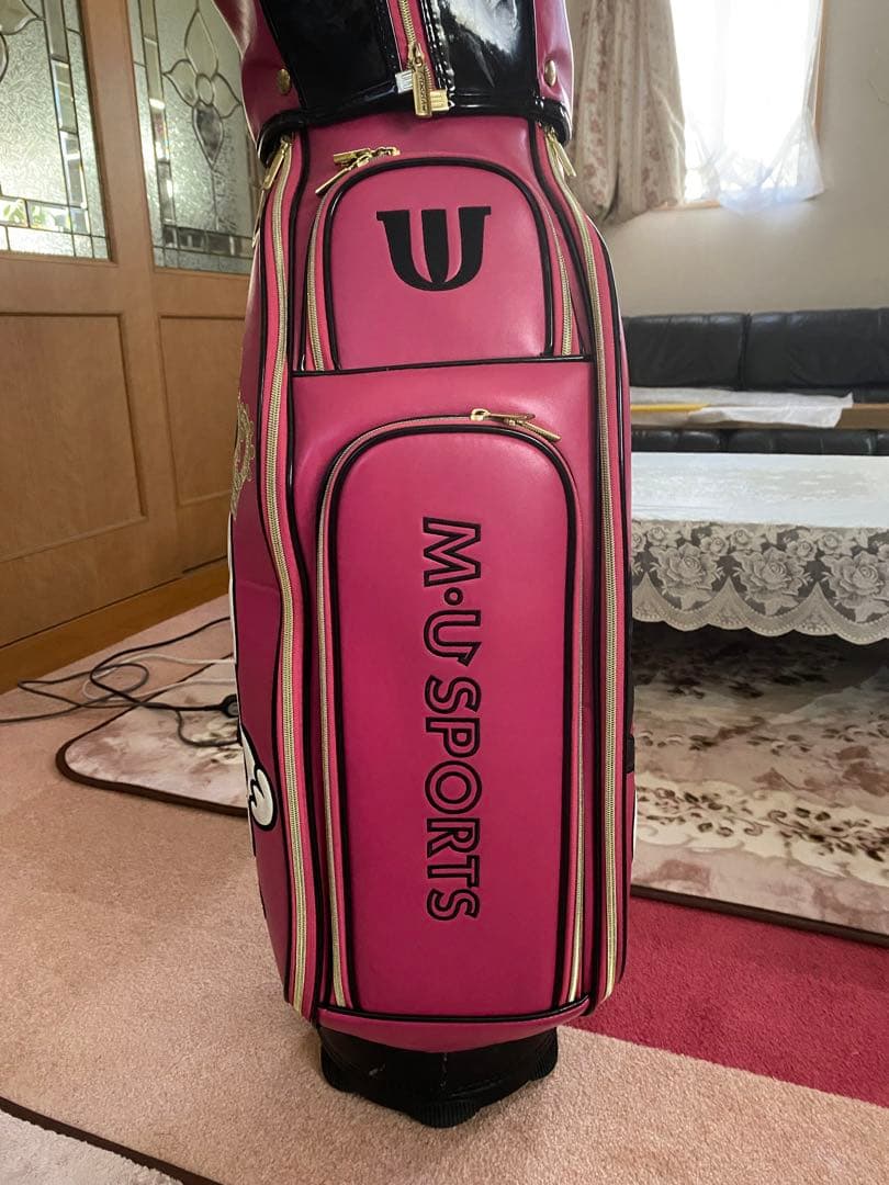 MUスポーツ　ゴルフバック　使用感あり