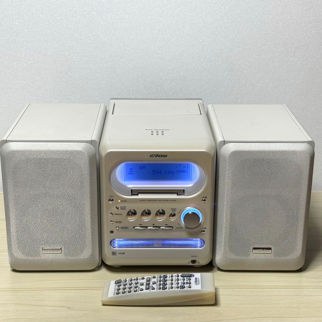 Victor UX-Q10 マイクロコンポーネントMDシステム ビクター