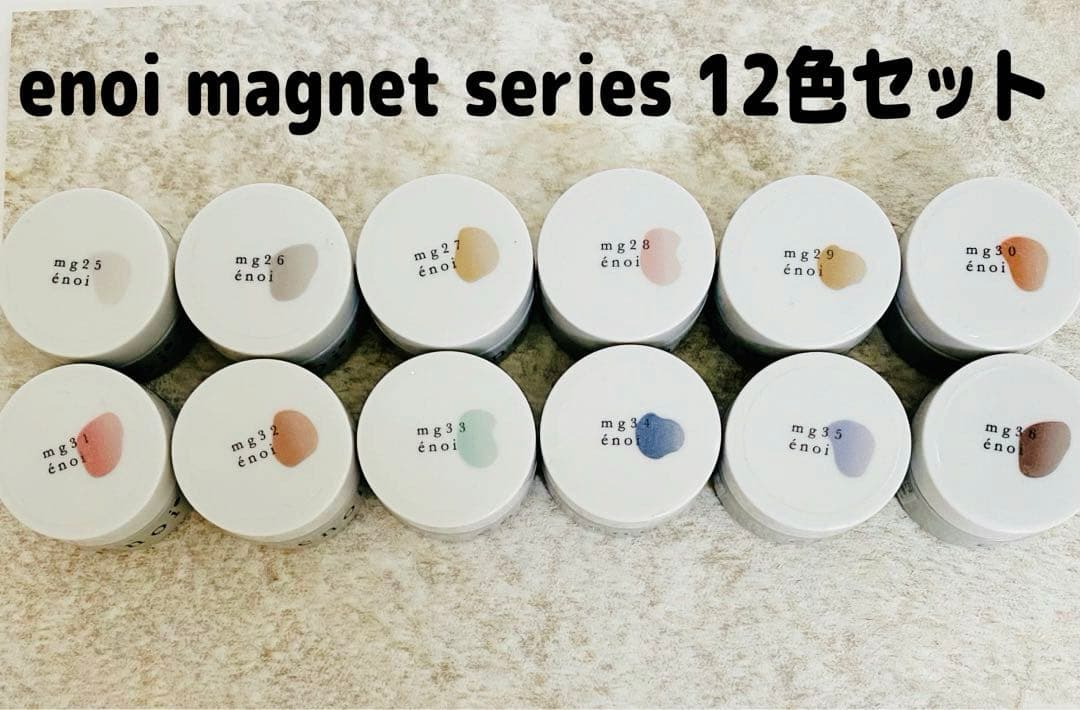 enoi マグネットシリーズ ジェルネイル 12色セット
