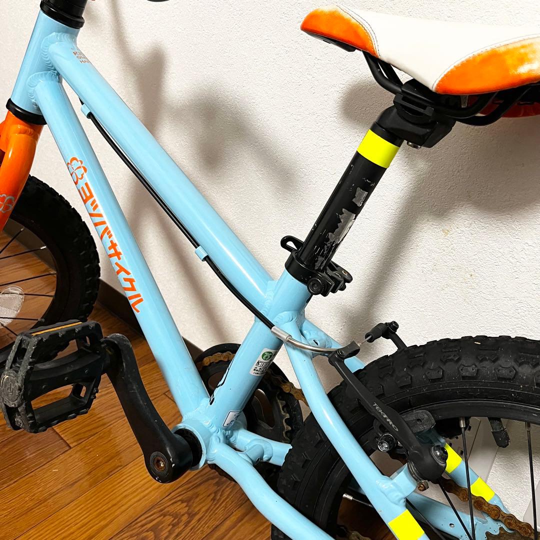 ヨツバサイクル ヨツバゼロ 16インチ ラムネブルー 証明書付　人気カラー