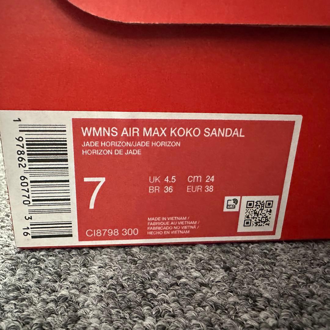 【新品未使用】NIKE ナイキ エアマックスココ サンダル 24cm