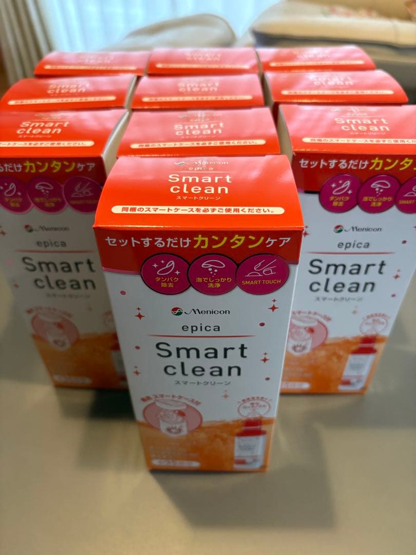 epica Smart clean ソフトコンタクト洗浄保存液 35日分 10本