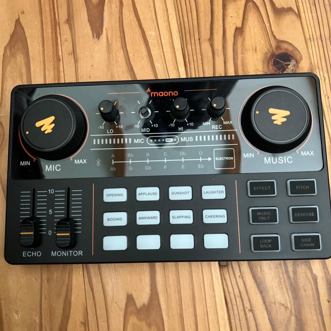 maono マイクミキサー インターフェース