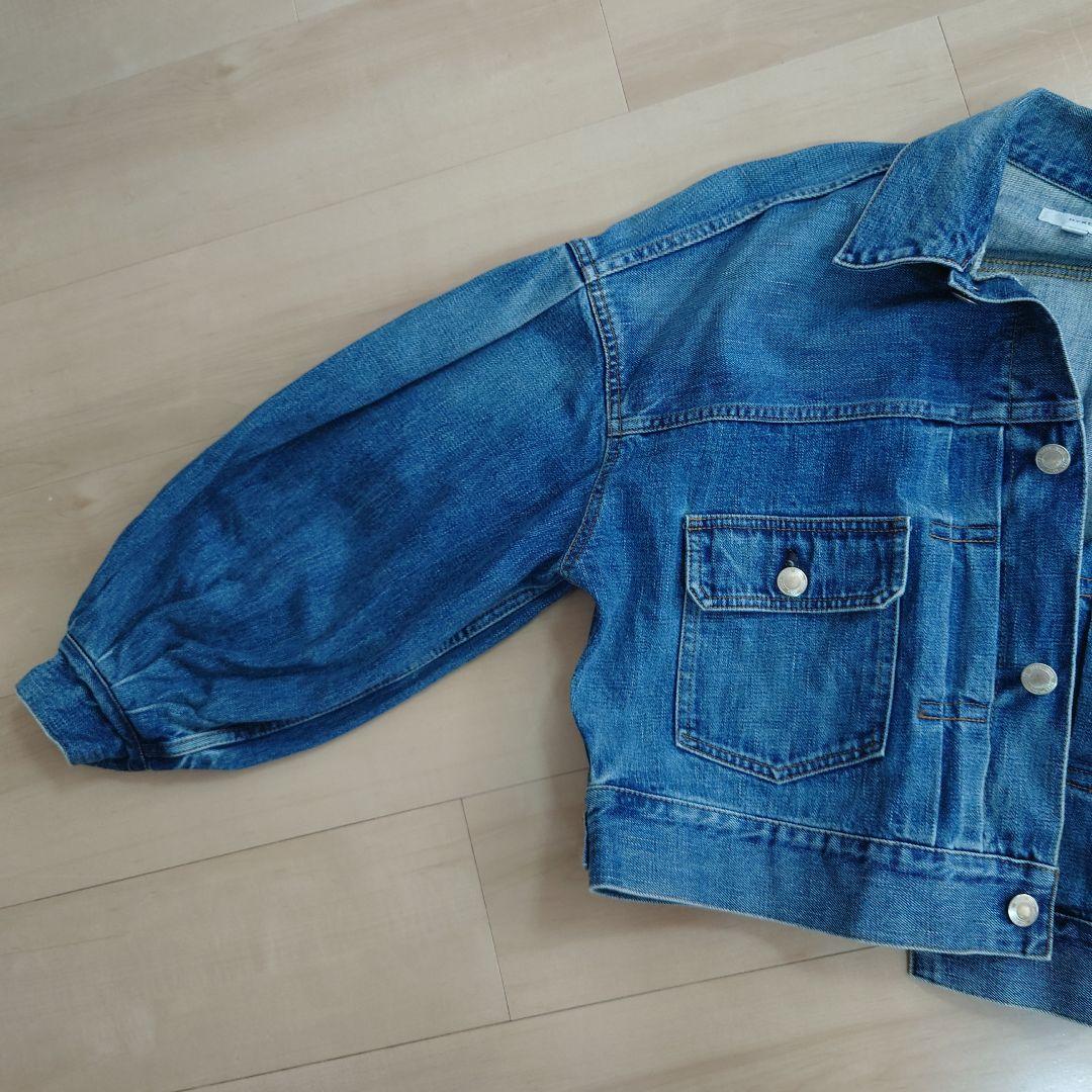 2023SS HYKE ハイク　バルーンスリーブデニムジャケット　1