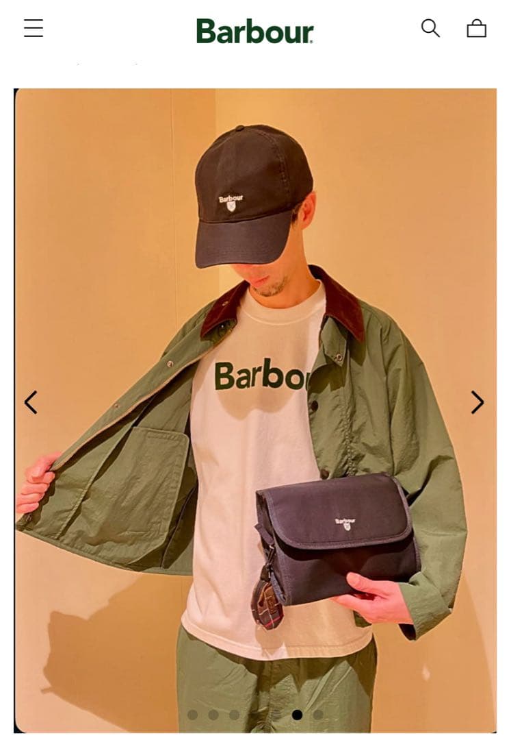し*る様 25SS【未使用】BARBOURトランスポート GREENユニセックス