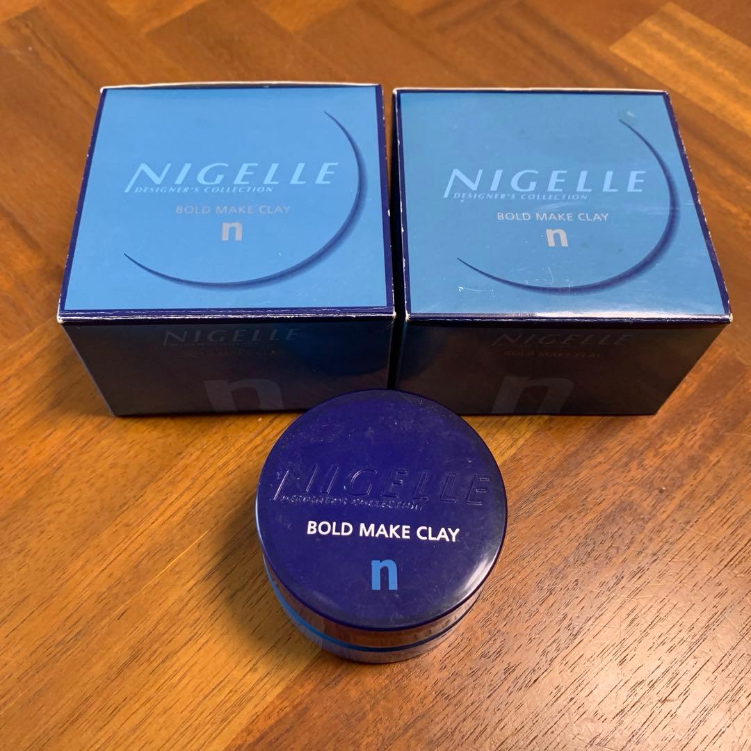 【新品未使用】NIGELLE BOLD MAKE CLAY n 2点＋おまけ