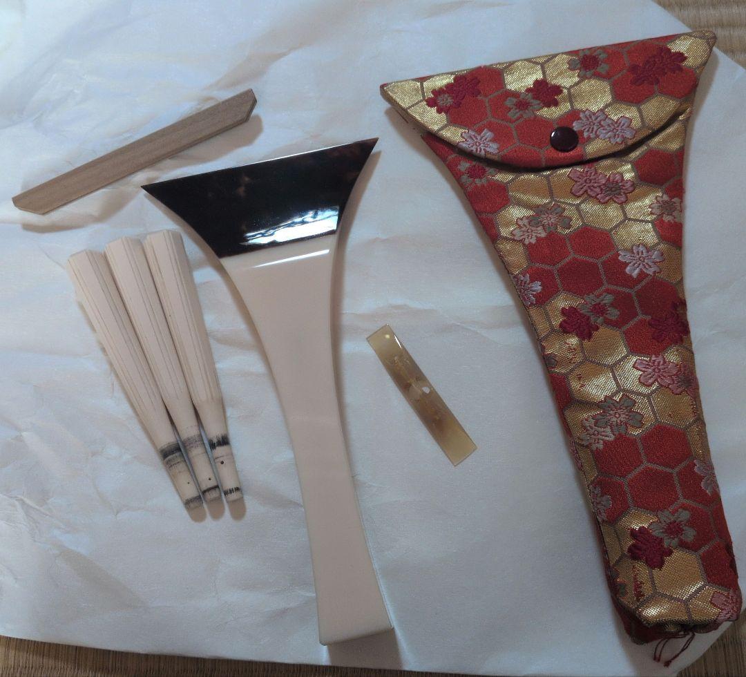 u*i様 地唄三味線本体と付属品セット