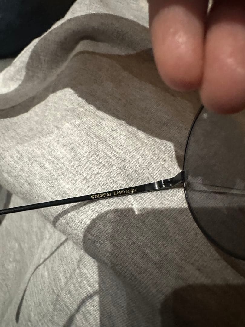 A.D.S.R. サングラス WOLFF 03 ブラック オーバル