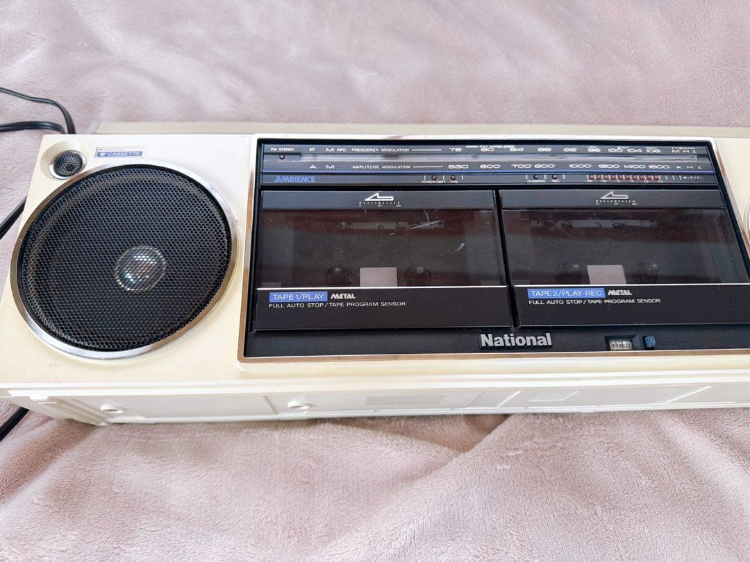 カ*堂様 ラジカセ☆ナショナル☆National☆RX-D30☆レトロ