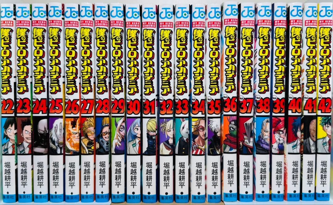 ★僕のヒーローアカデミア 1~42巻＋関連本22冊 全巻セット 特典 ヒロアカ★