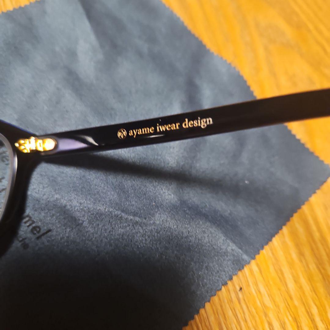 ayame NEWOLD 眼鏡 メガネ ブラック 黒縁 49◻︎21