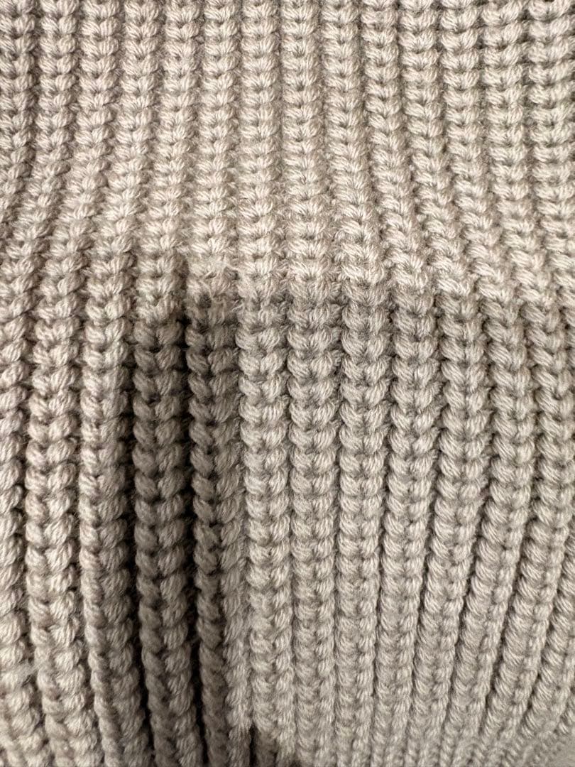 バトナー　シグネチャーニット　ウール