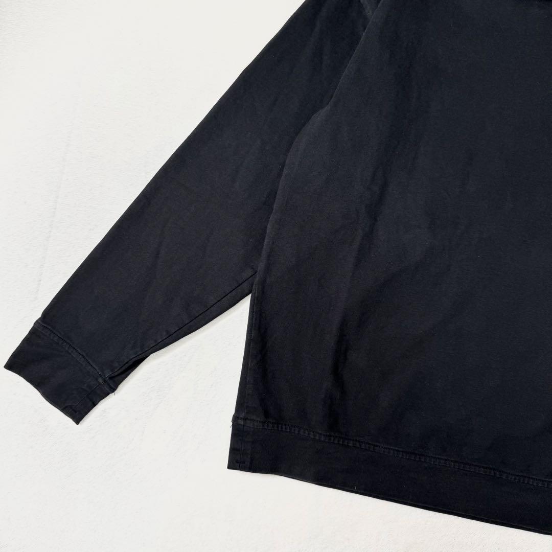 ストーンアイランド クルーネックスウェット ブラック S