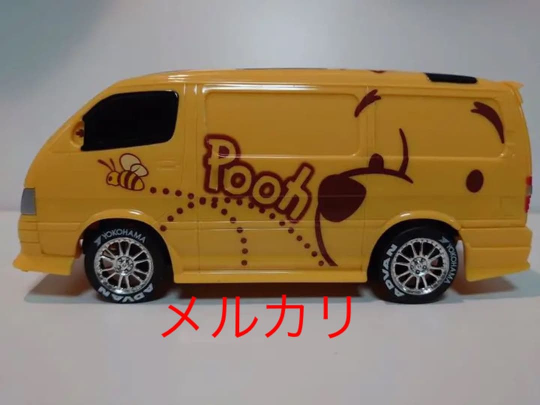 ラジコン　ハイエース　バニング　　 ディズニー　プーさん