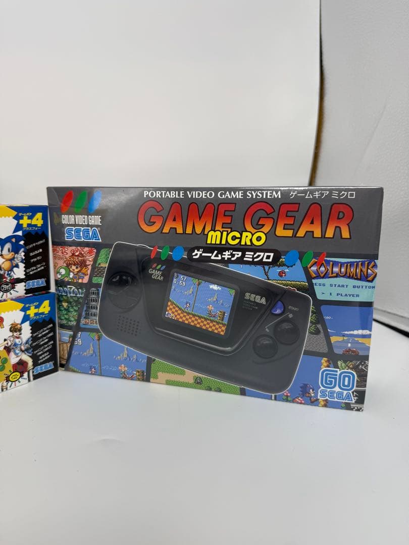 GAME GEAR MICRO +4 ゲーム機セット