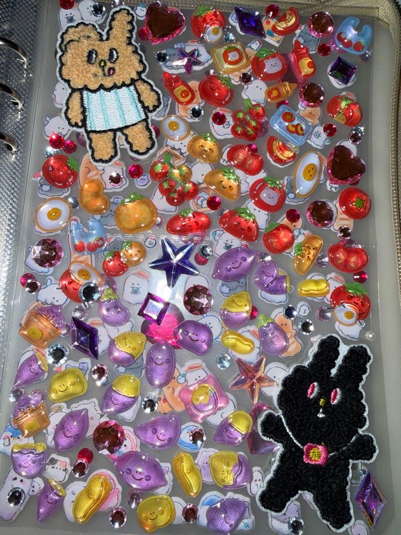 A5ドデカシール帳完成品❤︎