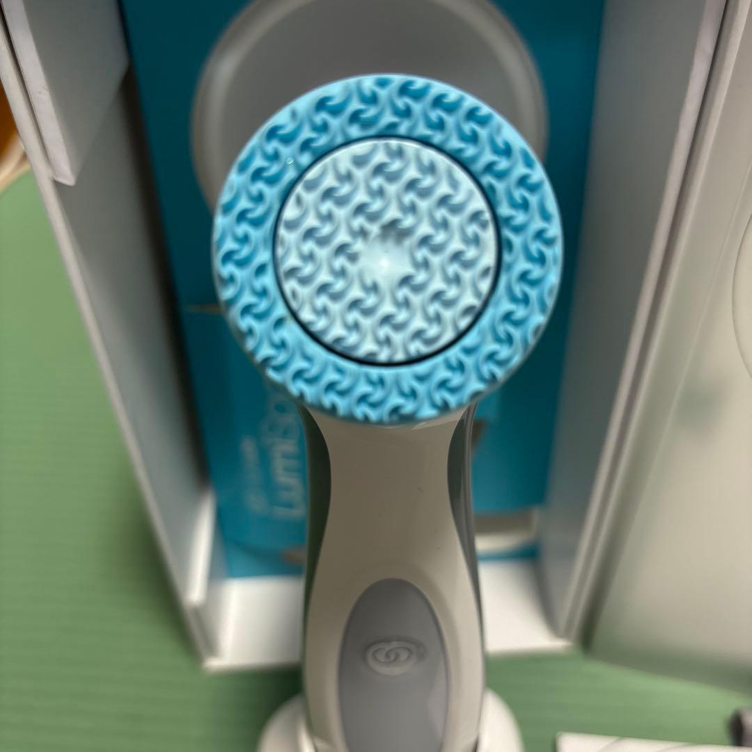 NU SKIN LumiSpa 洗顔ブラシ ホワイト/ブルー