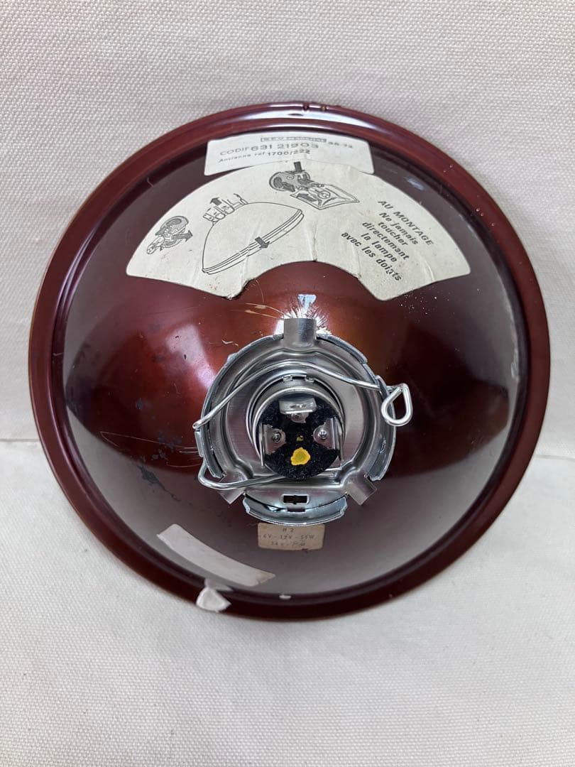 マーシャル　720 クリア　金猫　H4加工済み　当時物　ヘッドライト　希少　旧車