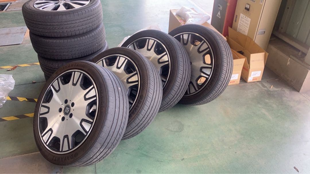 WORK LS507コモドア 19インチ 8J＋48 PCD114.3