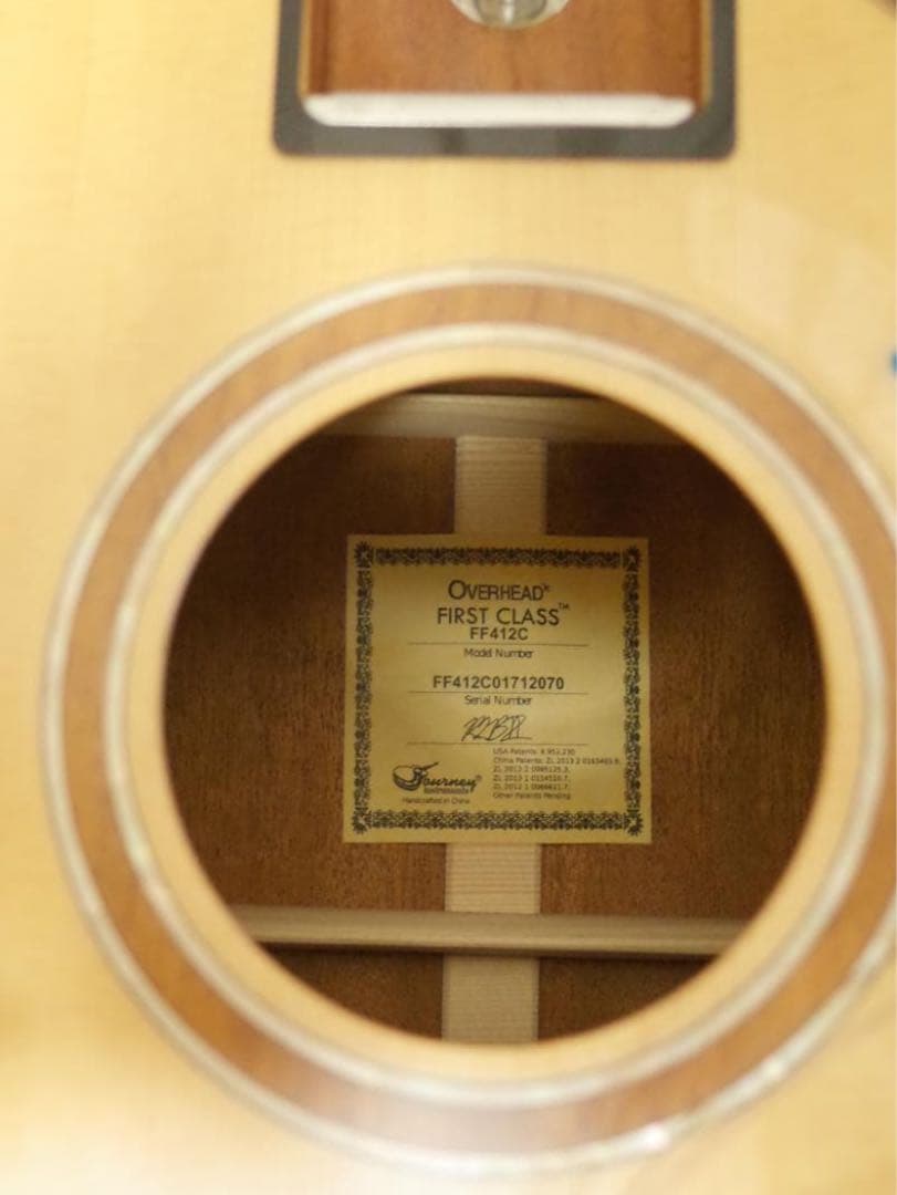 ミ*チ様 トラベルギター　journey instrument FF412C