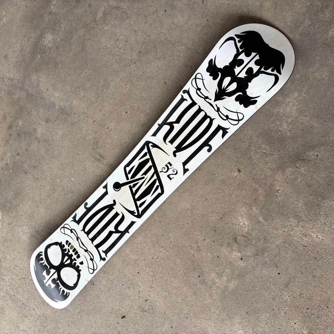 RIDE KINK 152 スノーボード ライド キンク スカル柄 板 ジブ