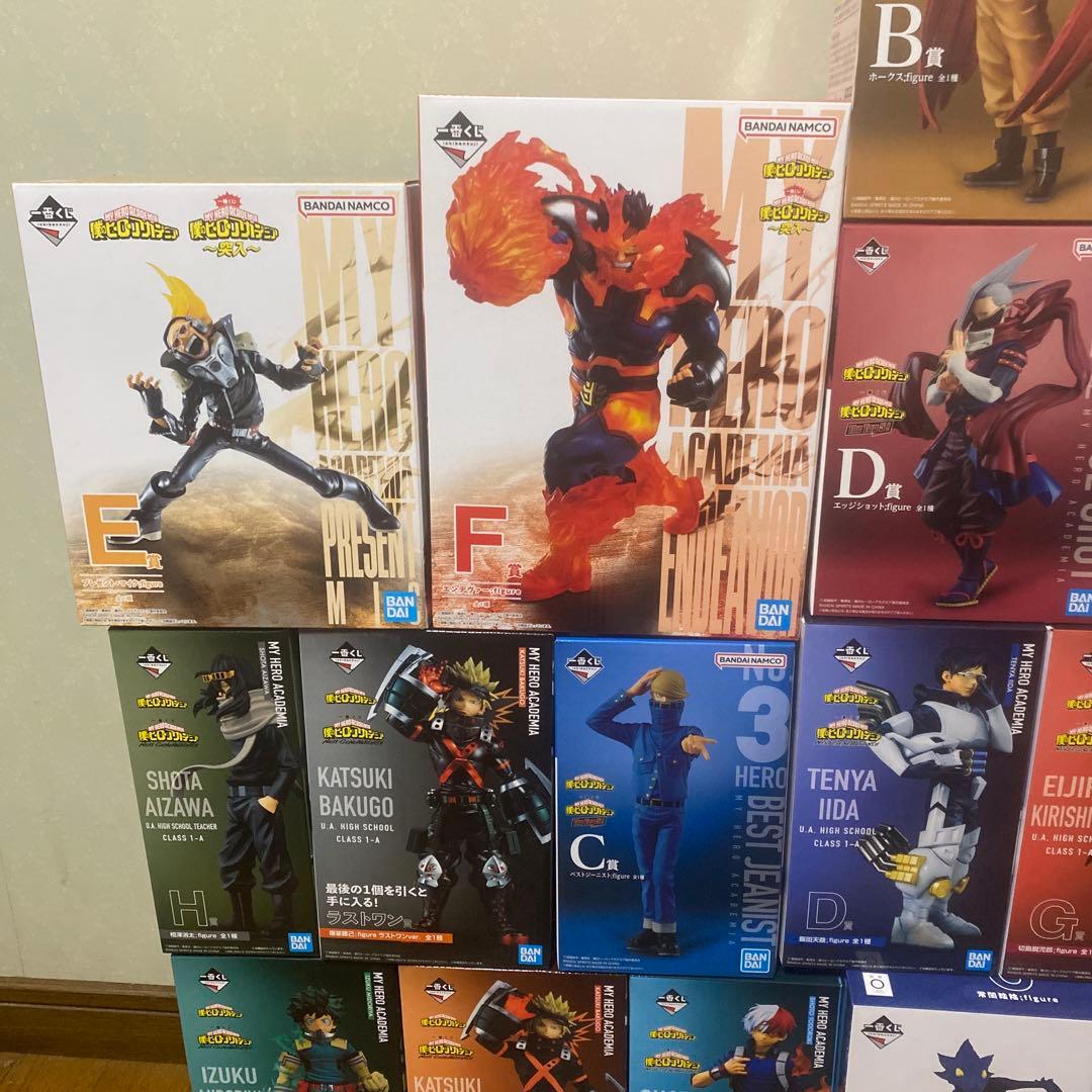 僕のヒーローアカデミア 一番くじ フィギュア セット